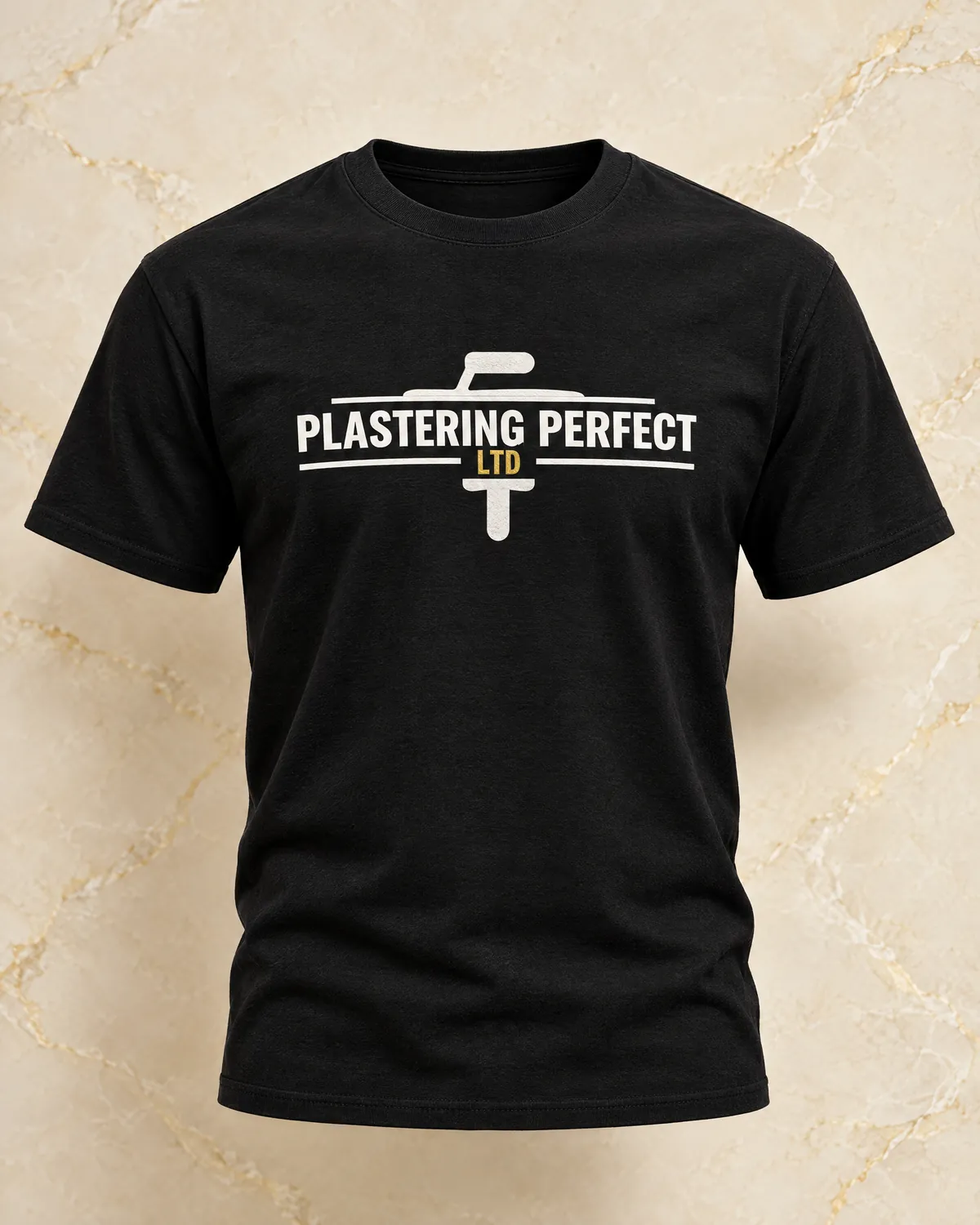 Plastering Perfect T-Shirt in black